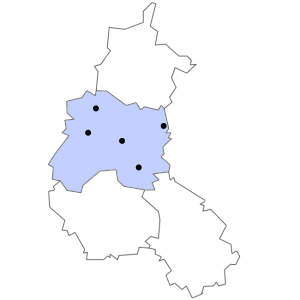 Carte du département de la Marne
