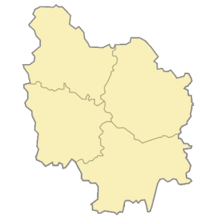 Départements de la région Bourgogne